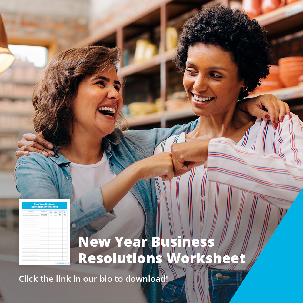 New Year Business Resolutions Worksheet