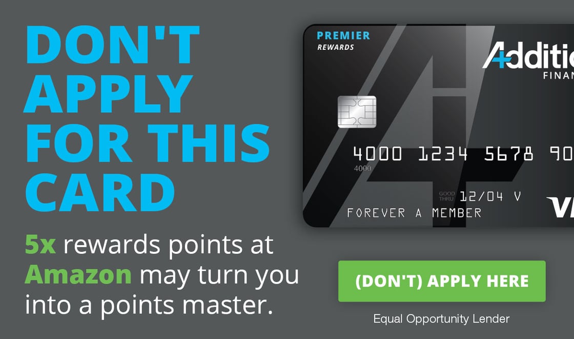 Don't apply for our Premier Rewards card here